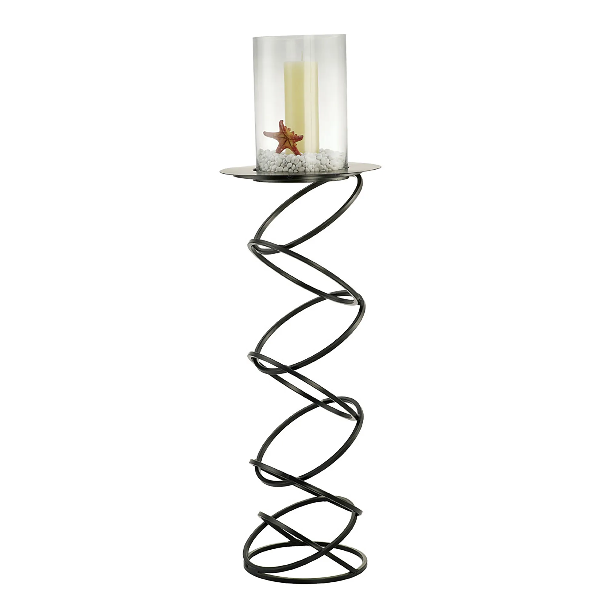 IL70739  Zodiac Floor Lamp Candle Holder 117cm